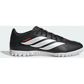adidas Predator Club TF Herren core black/cloud white/lucid red 39 1/3