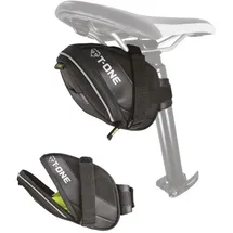 T-One PAC Satteltasche schwarz/grün