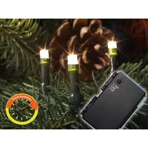 Star-Max LED Batterielichterkette, 120 LEDs