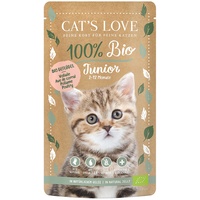Cat's Love Bio Junior Geflügel 6x100g
