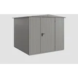EcoStar Gerätehaus Trend-S Typ 2 RAL9007 graualuminium
