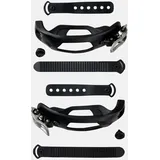 Burton Supergrip 2.0 capstrap Set - Unisex, Alter 12+, Jugendliche - Snowboardboot - Schwarz - Gummi & Polyester - EVA Einlegesohle - Sicherheits-Schnürset für Snowboardstiefel