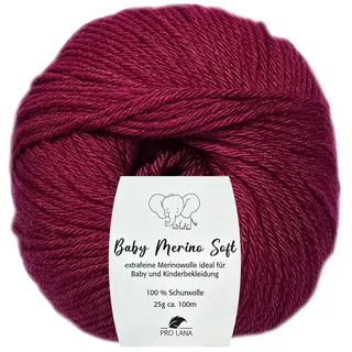 Pro Lana Baby Merino Soft 38 - bordeaux
