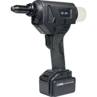 Goebel GmbH Akkublindnietsetzgerät GO-BR1 8-tlg.12.000N im Ku.-Koffer
