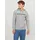 JACK & JONES Logo Kapuzenpullover Light Grey Melange S