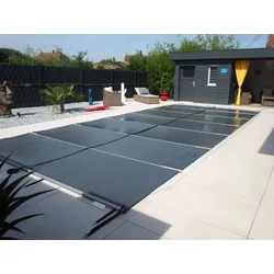 WALU POOL STARLIGHT Rollschutzabdeckung Sonderanfertigung per m2, Farbe: schweizer grün