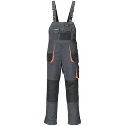 Terratrend Job Arbeitslatzhose dunkelgrau/schwarz Größe 60