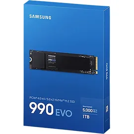 Samsung 990 EVO 1TB, M.2 2280 / M-Key / PCIe 4.0 x4 (MZ-V9E1T0BW)