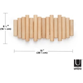 Umbra Garderobenleiste Picket natur
