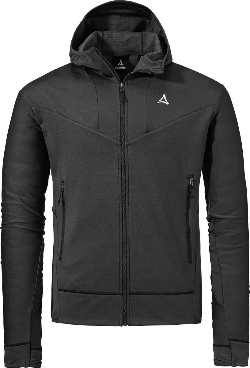 Schöffel Fleece Hoody Style Blaueis Men schwarz (9990) 50
