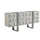 KAWOLA Sideboard 180 x 85 x 40 cm Grau
