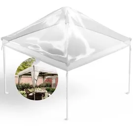 GRAFT Pavillon Abdeckung 3x3 m Transparent
