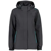 CMP Woman Jacket Zip Hood With Ventilation antracite (U423)