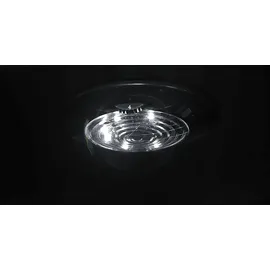 CUBES HC 203 E AC/DC Getränkekühlschrank (115 l, 845 mm hoch, Schwarz/Rot)
