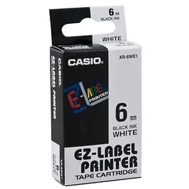 Casio XR-6WE1 Schriftband Bandfarbe: weiß