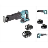 Makita DJR 360 M Akku Reciprosäge 36V ( 2x18V ) Brushless Säbelsäge + 2x 4,0 Ah Akku - ohne Ladegerät