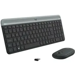 Tastatur + Maus kabellos grafit LOGITECH 920-009188 / MK470 Slim