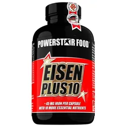 Powerstar Food - Eisen PLUS 10 - 90 Kapseln