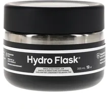 Hydro Flask 12 oz Insulated Food Jar Lunchbox, Schwarz