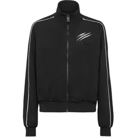 Plein Sport Yoga-Sweatjacke Herren Schwarz/Weiß XL