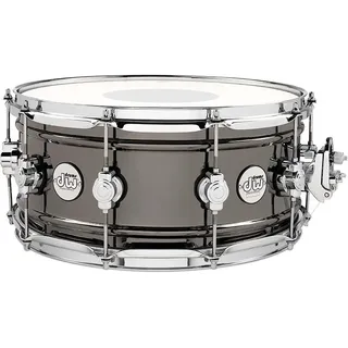 DW Design Series 14" x 6,5" Snare Drum Black Nickel over Brass