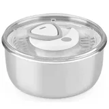 Zyliss Easy Spin 2 Salatschleuder 6 L Edelstahl Weiß