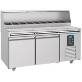 CombiSteel Pizzatisch 2 Türen 9X 1/3Gn Behälter