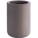 Buddy ́s Bar - Flaschenkühler „Concrete“, hochwertiger Sektkühler aus Beton, 12 x 19 cm, möbelschonende Unterseite, Innendurchmesser 10 cm, Weinkühler geeignet für 0,7 L - 1,5 L Flaschen, Beton grau