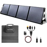 storcube STORCUBE-Faltbares-Solarpanel 200W-Solarmodul, Solarpanel Faltbar Solarladegerät für Tragbare Powerstation Solargenerator für Camping im Freien, Wandern Wohnmobilreisen