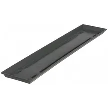 geli Untersetzer Standard für Blumenkasten aus Kunststoff, Farbe:anthrazit, Länge:50 cm