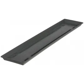 geli Untersetzer Standard für Blumenkasten aus Kunststoff, Farbe:anthrazit, Länge:50 cm