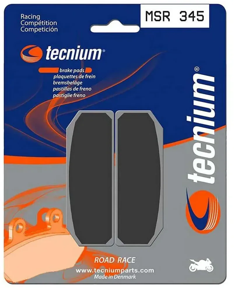 Tecnium Msr345 Profesional Competition Sinterbremsbeläge - Grey - One Size