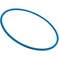 Gymnastikreifen aus Kunststoff, ø 70 cm, 316 g, Blau