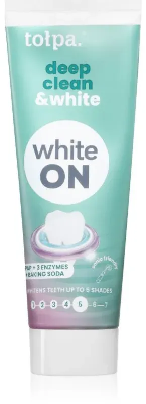 Tołpa On White Deep Clean & White Puder für weißere Zähne 75 ml