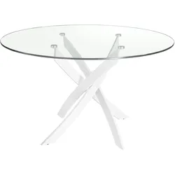 AC ANGEL CERDA Angel Cerdá  Runder Esstisch aus Glas 1138.01