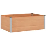 vidaXL Hochbeet 150 x 100 x 54 cm Braun