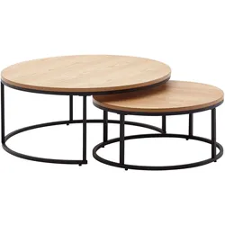 Couchtische 2er-Set MEKONG - braun