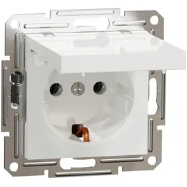 Schneider Electric Steckdose mit Klappdeckel Asfora Weiß (RAL 9003) EPH3170121D