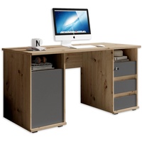 BEGA OFFICE Schreibtisch »Primus U2«, mit Schubkasten abschließbar, Gamingtisch geeignet