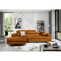 yourhouse24 Ecksofa Armando L-form Schlafsofa Wohnlandschaft Links Rechts Couch Bettkasten