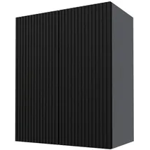 Feldmann-Wohnen Hängeschrank Avellino 60 x 32,5 x 72 cm Schwarz