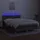 vidaXL Boxspringbett 140 x 200 cm Dunkelgrau