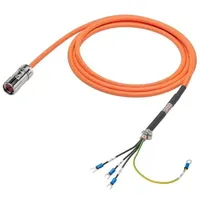 Siemens 6FX30025CL121AH0 Sensor-/Aktor-Steckverbinder, konfektioniert Stecker, gerade 7.00m 1St.