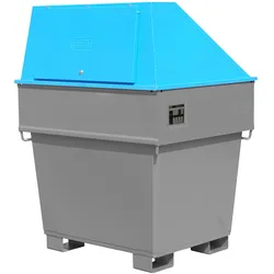 MobiCont Tankstellen MD 800 lackiert RAL7005 Mausgrau Gefahrgut Container