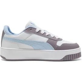 Puma Carina Street Kinder Weiß/Haute Tropic/Plum Jam 39