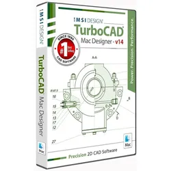 TurboCAD Mac v14 Designer 2D