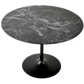 SalesFever Esstisch rund Ø 110 cm schwarz