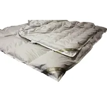 Betten Hofmann Franken Combi Vierjahreszeiten Daunenbett Daunendecke 135x200 cm 100 % Daunen - Weiß