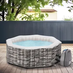 Aufblasbarer Whirlpool Carosino 195x70 cm