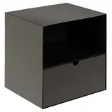 Actona Nachtschrank Joliet 30 x 30 x 25 cm Schwarz